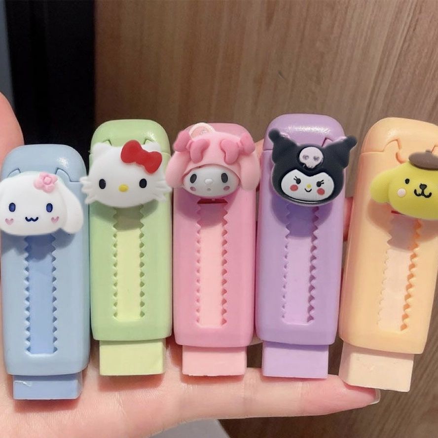 Cartoon Retractable Eraser Kaw - Kawaii Tech Accessories review and price