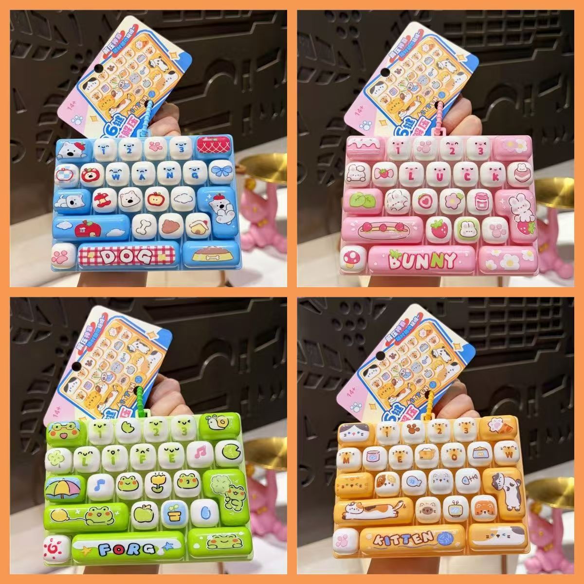 26Grid Keycap Clicker Anti Str - Kawaii Tech Accessories review and price