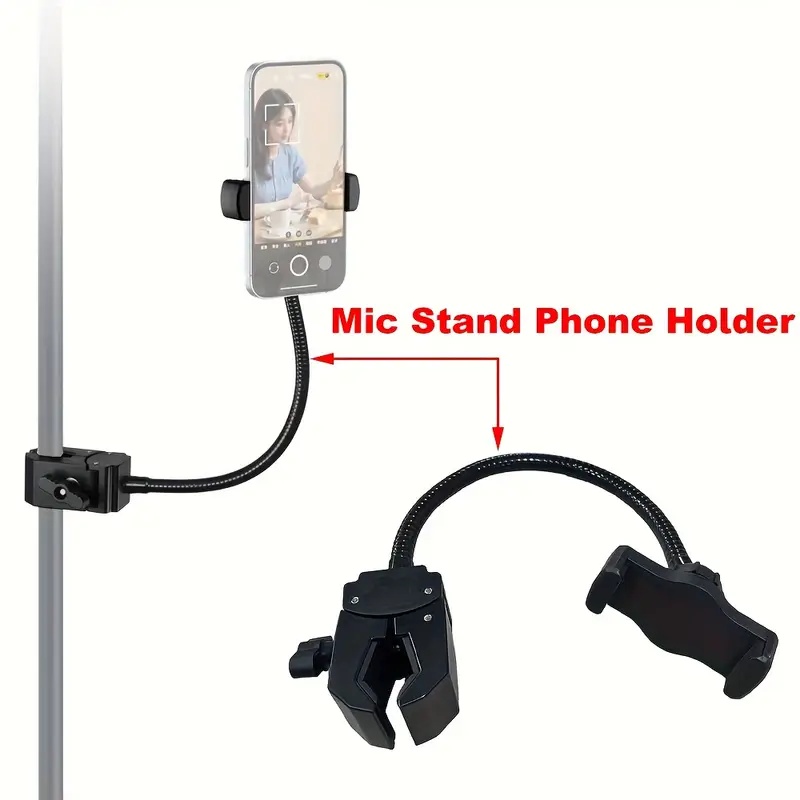Flexible Adjustable Mic Stand  - Mobile Tech Accessories review and price